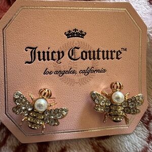 Juicy Couture Queen Bee Earrings
